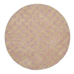 Okrągły dywan - Elsey Natural Cotton Shaggy (różowy/pomarańczowy)