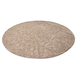 Okrągły dywan - Elsey Natural Cotton Shaggy (różowy/pomarańczowy)
