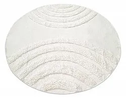 Okrągły dywan - Everly Natural Cotton Shaggy (offwhite)