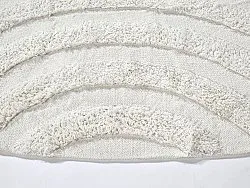 Okrągły dywan - Everly Natural Cotton Shaggy (offwhite)