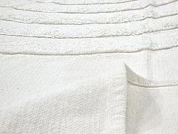 Okrągły dywan - Everly Natural Cotton Shaggy (offwhite)