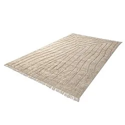 Dywany shaggy - Farley Natural Cotton Shaggy (beżowy)