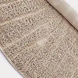 Okrągły dywan - Farley Natural Cotton Shaggy (beżowy)