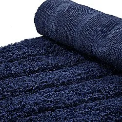 Dywany shaggy - Farley Natural Cotton Shaggy (niebieski)