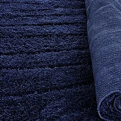 Dywany shaggy - Farley Natural Cotton Shaggy (niebieski)
