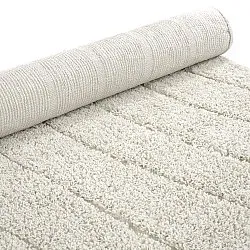 Okrągły dywan - Farley Natural Cotton Shaggy (białawy)