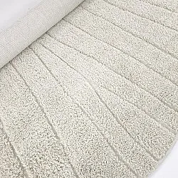 Okrągły dywan - Farley Natural Cotton Shaggy (białawy)