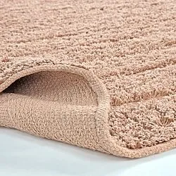 Okrągły dywan - Farley Natural Cotton Shaggy (różowy)