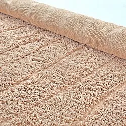 Okrągły dywan - Farley Natural Cotton Shaggy (różowy)