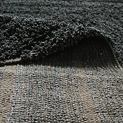 Dywany shaggy - Farley Natural Cotton Shaggy (czarny)