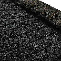 Dywany shaggy - Farley Natural Cotton Shaggy (czarny)