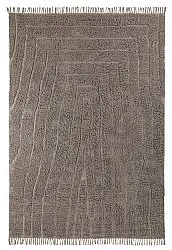 Dywany shaggy - Farley Natural Cotton Shaggy (kolor ciemnoszary)