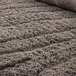 Dywany shaggy - Farley Natural Cotton Shaggy (kolor ciemnoszary)