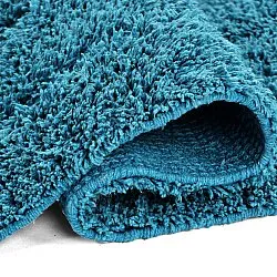 Dywany shaggy - Farley Natural Cotton Shaggy (turkus)