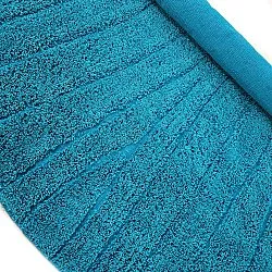 Okrągły dywan - Farley Natural Cotton Shaggy (turkus)