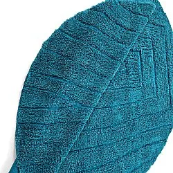 Okrągły dywan - Farley Natural Cotton Shaggy (turkus)