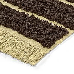 Dywany shaggy - Ikara Natural Cotton Shaggy (brązowy)