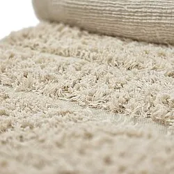 Dywany shaggy - Ikara Natural Cotton Shaggy (krem)