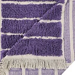 Dywany shaggy - Ikara Natural Cotton Shaggy (fioletowy)