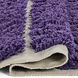 Dywany shaggy - Ikara Natural Cotton Shaggy (fioletowy)
