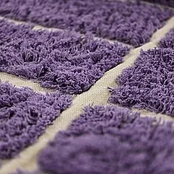 Dywany shaggy - Ikara Natural Cotton Shaggy (fioletowy)