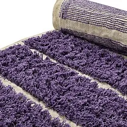 Dywany shaggy - Ikara Natural Cotton Shaggy (fioletowy)