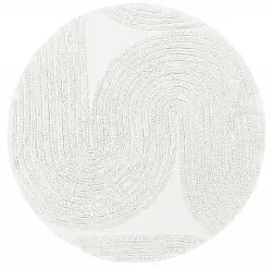 Okrągły dywan - Jovie Natural Cotton Shaggy (offwhite)