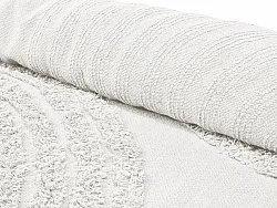 Okrągły dywan - Jovie Natural Cotton Shaggy (offwhite)
