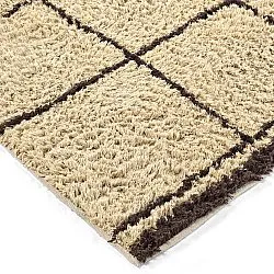 Dywany shaggy - Lana Natural Cotton Shaggy (beż/brąz)