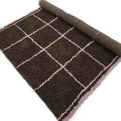 Dywany shaggy - Lana Natural Cotton Shaggy (brązowy)
