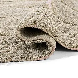 Dywany shaggy - Lindley Natural Cotton Shaggy (beżowy/różowy)
