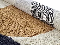 Okrągły dywan - Mantona Natural Cotton Shaggy (multi)