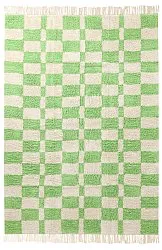 Dywany shaggy - Maranello Natural Cotton Shaggy (zielony)