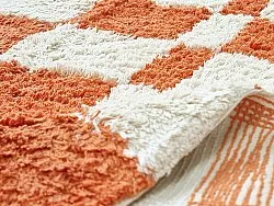 Dywany shaggy - Maranello Natural Cotton Shaggy (pomarańczowy)