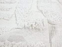 Okrągły dywan - Mavis Natural Cotton Shaggy (offwhite)