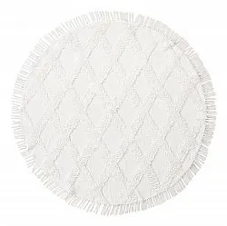 Okrągły dywan - Pamplona Natural Cotton Shaggy (offwhite)