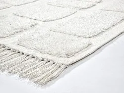 Dywany shaggy - Salem Natural Cotton Shaggy (offwhite)