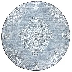 Okrągły dywan - Santi (niebieski)
