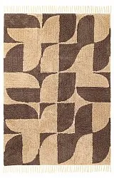 Dywany shaggy - Siberia Natural Cotton Shaggy (beż/brąz)