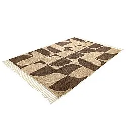 Dywany shaggy - Siberia Natural Cotton Shaggy (beż/brąz)