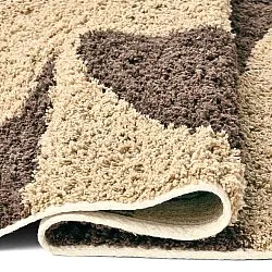 Dywany shaggy - Siberia Natural Cotton Shaggy (beż/brąz)