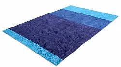 Dywany shaggy - Taro Natural Cotton Shaggy (niebieski)