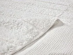 Okrągły dywan - Willow Natural Cotton Shaggy (offwhite)