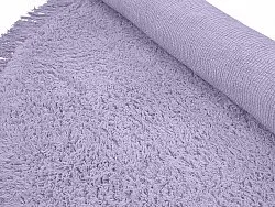 Okrągły dywan - Alba Natural Cotton Shaggy (fioletowy)