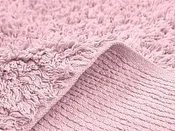 Dywany shaggy - Alba Natural Cotton Shaggy (jasnoróżowy)