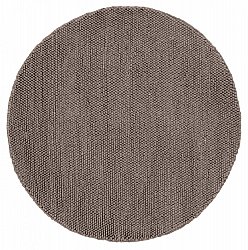 Okrągły dywan - Avafors Wool Bubble (brązowy)