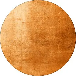 Okrągły dywan - Artena (pomarańczowy)