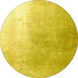 Okrągły dywan - Artena (żółty)