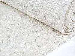Dywany shaggy - Ebba Natural Cotton Shaggy (offwhite)