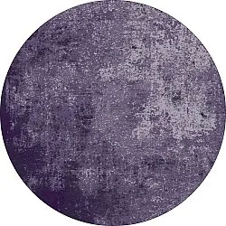 Okrągły dywan - Lynton (fioletowy)